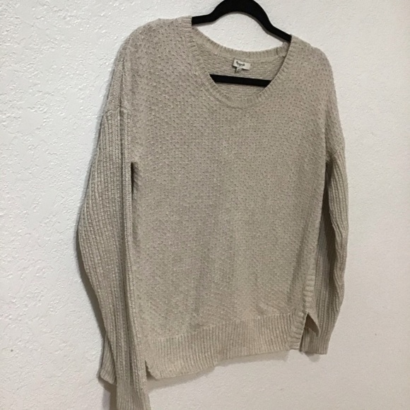 Madewell  Riverside Texture tan Color, oversized, - Picture 6 of 8